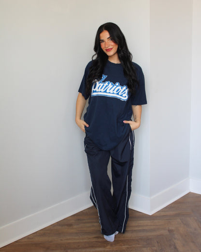 Evi11 Twin Vintage Tee - Patriots